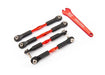 Traxxas 2443T CAMBER LINKS REAR ORANGE (8828014657773)