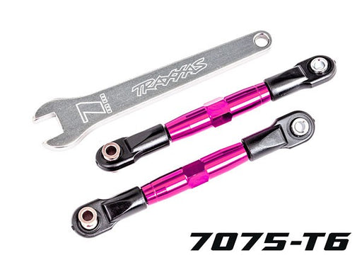 Traxxas 2444P CAMBER LINKS FRONT PINK (8828014952685)