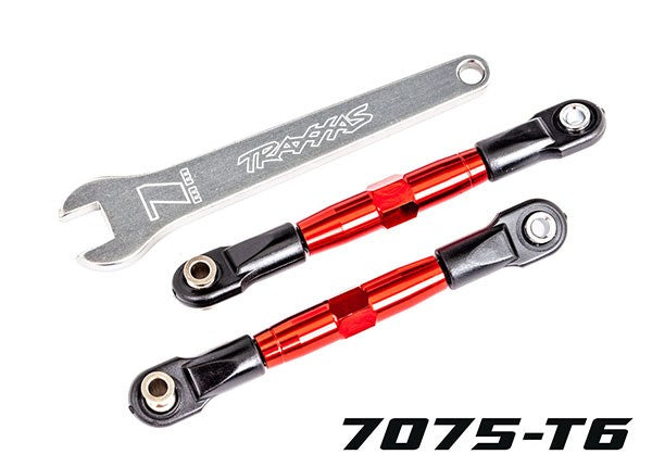 Traxxas 2444R CAMBER LINKS FRONT RED