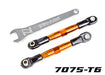 Traxxas 2444T CAMBER LINKS FRONT ORANGE (8828015116525)