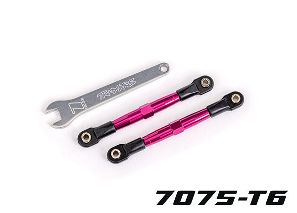 Traxxas 2445P TOE LINKS FRONT PINK