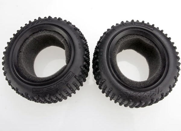 Traxxas 2470 - Tires Alias 2.2" (rear) (2)/ foam inserts (Bandit) (soft compound)