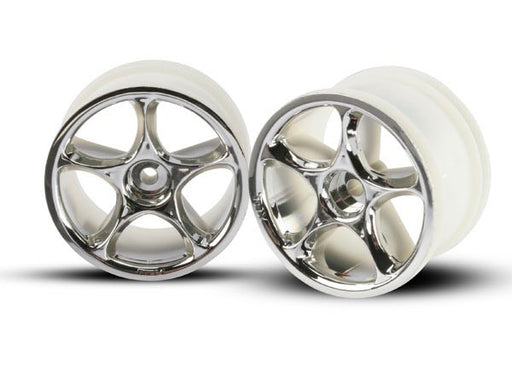 Traxxas 2472 - Wheels Tracer 2.2" (Chrome) (2) (Bandit Rear) (7622646300909)