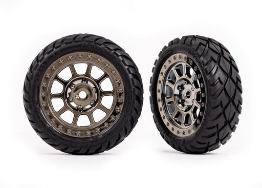 Traxxas 2479T T&W BLK CHRM 2.2/ANACONDA TIRE (8828016918765)