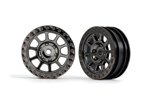 Traxxas 2481A WHEEL 2.2 BLK CHRM BEADLOCK F (8828017279213)