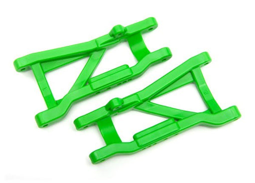 Traxxas 2555G - Suspension arms green rear heavy duty (2) (7647769231597)