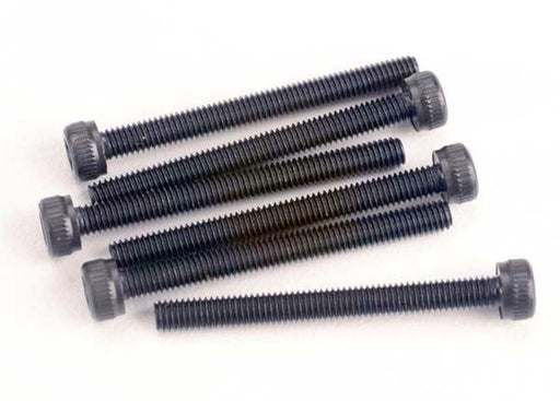 Traxxas 2557 - Screws 3x30mm cap-head machine (hex drive) (6) (8827585003757)