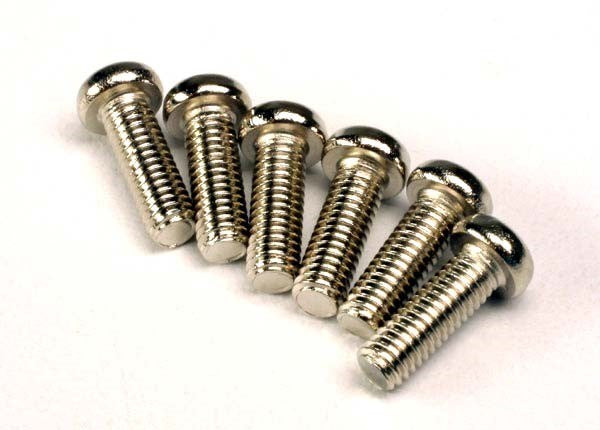 Traxxas 2562 - Screws 2.6X8Mm Roundhead Machine (6) (769046446129)