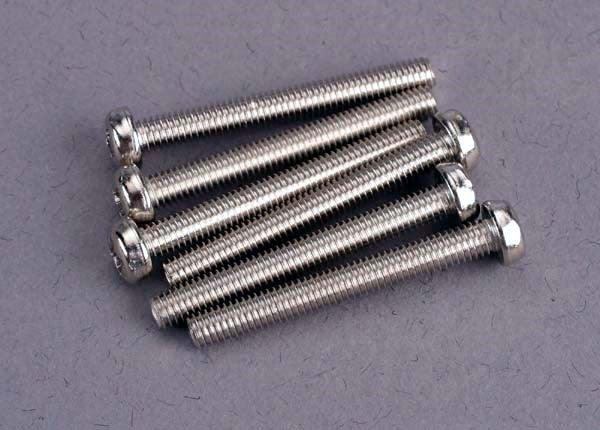 Traxxas 2569 - Screws3x25mm roundhead machine (6)