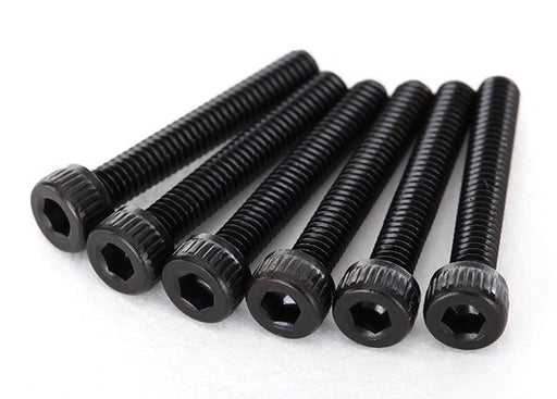 Traxxas 2618 - Screws 2.5x16mm cap-head machine (6) (769049788465)