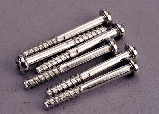 Traxxas 2679 - Screws 3x24mm roundhead self-tapping (with shoulder) (6) - Hobby City NZ