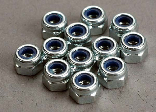 Traxxas 2745 - Nuts 3mm nylon locking (12) (8649068413165)