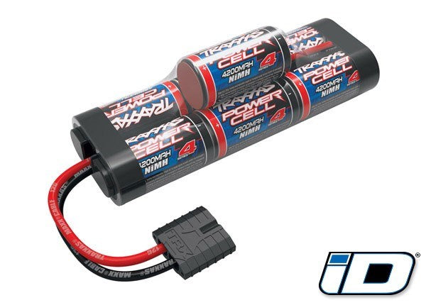 Traxxas 2951X - Series 4 NiMH 7-Cell 4200mAh Hump w/iD Connector (7622653837549)