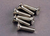 Traxxas 3167 - Screws 4x15mm countersunk machine (6) (769054769201)