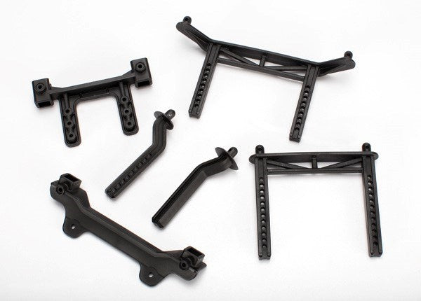 Traxxas 3619 - Body mounts front & rear/ body mount posts front & rear (adjustable)/ 2.5x18mm screw pins (4)