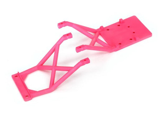 Traxxas 3623P - Skid Plates Front & Rear (pink) - Hobby City NZ