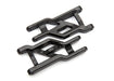 Traxxas 3631X - Suspension arms black front heavy duty (2) (7637938864365)