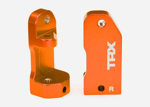 Traxxas 3632T CASTER BLOCK ALUMINUM ORANGE 30D (8828018491629)