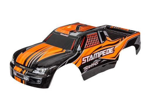 Traxxas 3651T STMP BODY ORANGE (8828019179757)