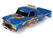 Traxxas 3661X - Body Bigfoot No. 1 blue-x Officially Licensed replica (painted decals applied) (8828005187821)