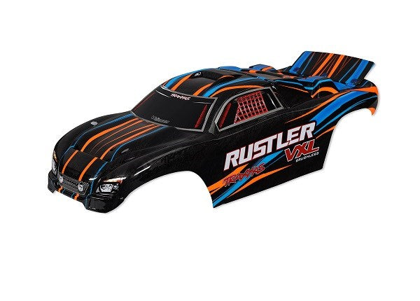 Traxxas 3720T BODY RUSTLER VXL ORANGE (8828020293869)