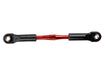 Traxxas 3738 - Turnbuckle aluminum (red-anodized) camber link rear 49mm (1) (8827653816557)