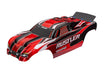 Traxxas 3750R RUSTLER BODY RED (8828021833965)