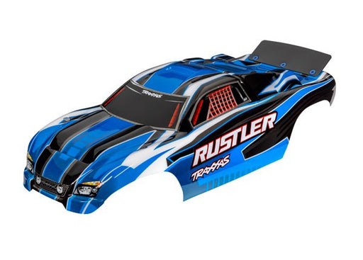 Traxxas 3750X RUSTLER BODY BLUE (8828021997805)