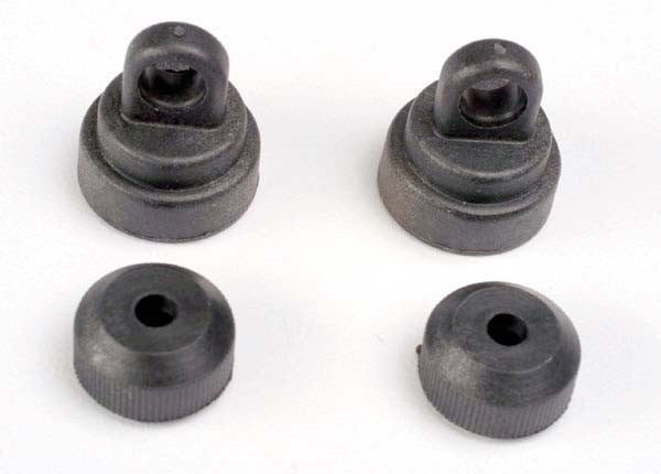 Traxxas 3767 - Shock Caps (2)/ Shock Bottoms (2) (769061421105)