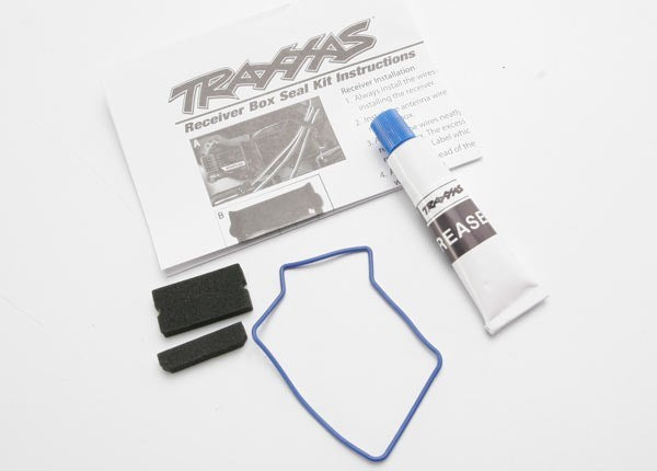 Traxxas 3925 - Seal kit receiver box (includes o-ring seals and silicone grease) (8827656569069)