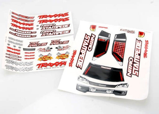 Traxxas 4113X - Decal Sheets Nitro Stampede (769156481073)