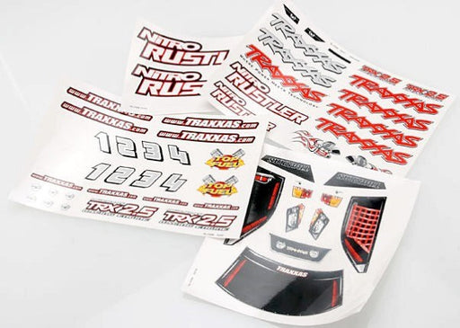 Traxxas 4413X - Decal Sheets Nitro Rustler (8827968553197)