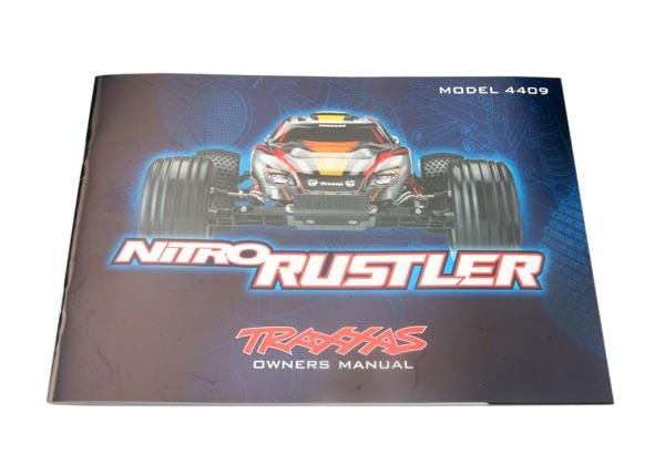 Traxxas 4499R - Owners Manual Nitro Rustler