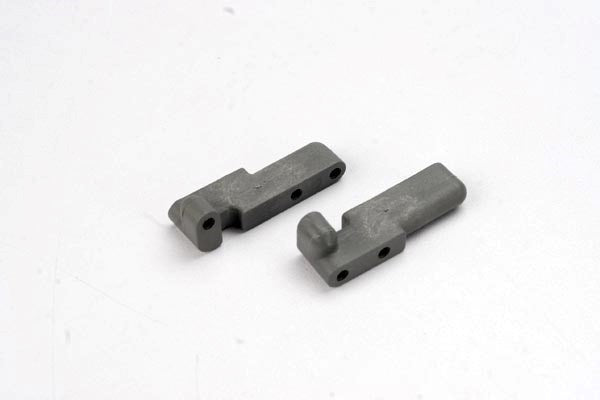 Traxxas 4918A - Servo Mounts Steering/Shift (F&R)(Grey) (769159856177)