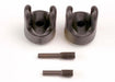 Traxxas 4927X - Transmission output yokes (Heavy-duty) (2)/ set screw yoke pins M4/10 (1) & M4/18.5 (1) (8827969405165)