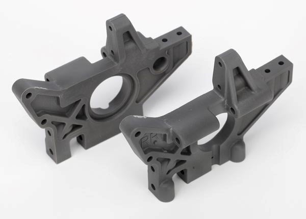 Traxxas 4929R - Bulkheads (L & R) (Rear) (Gray) (8827969470701)