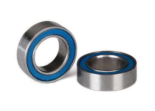 Traxxas 5105 - Ball bearings blue rubber sealed (6x10x3mm) (2) (8827803336941)