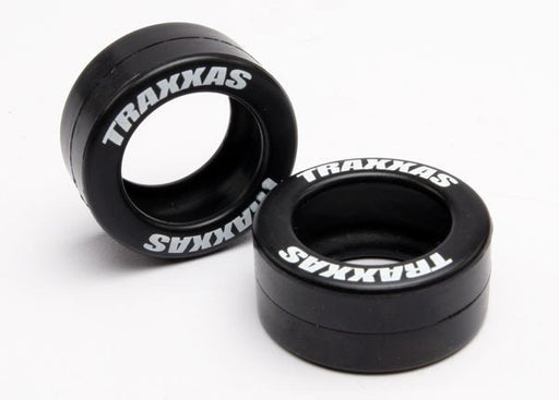 Traxxas 5185 - Tires Rubber (2) (Fits Traxxas Wheelie Bar Wheels) (8827828601069)