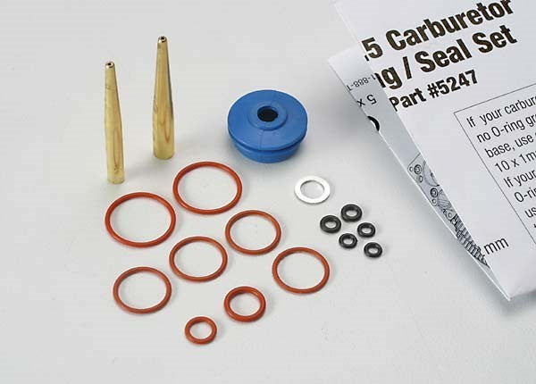 Traxxas 5247 - O-ring and seal set carburetor & O-rings & installation tool (TRX2.5 2.5R 3.3)