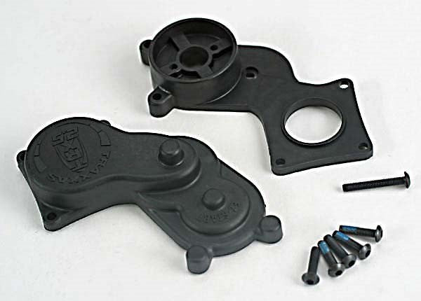 Traxxas 5275 - Housing set (inner outer)/ 3x12mmBCS (5)/ 3x20BCS (1)/ motor bushing (EZ-Start????????? 2) (8827856683245)