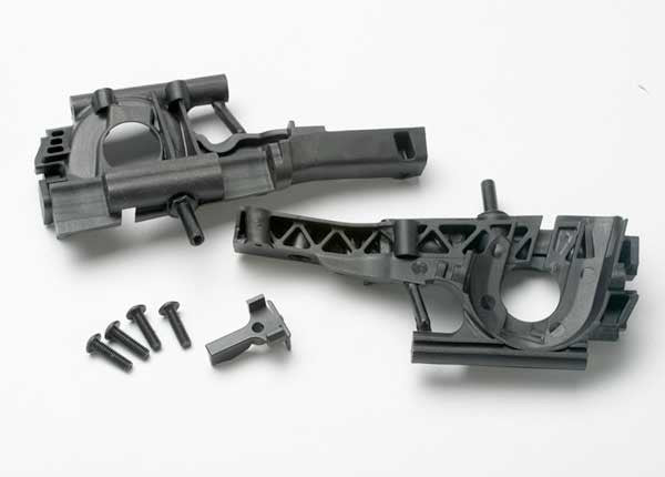 Traxxas 5330 - Bulkhead Front (L&R Halves)/ Diff Retainer/ 4X14Mm BCS (4)