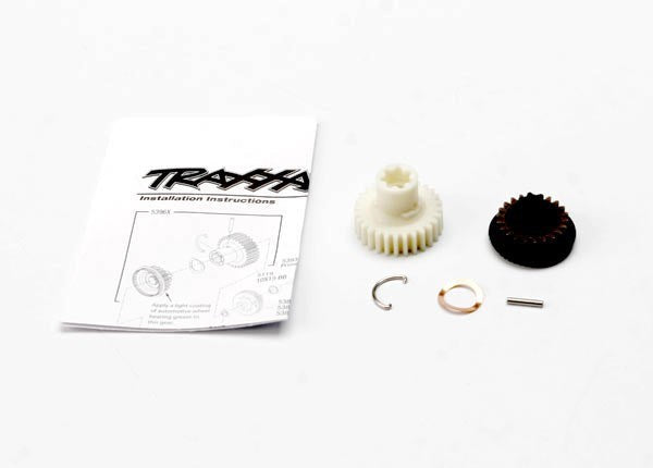 Traxxas 5396X - Primary gears forward and reverse/ 2x11.8mm pin/ pin retainer/ disc spring