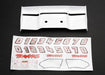 Traxxas 5412 - Wing Revo (White)/ Decal Sheet (769091862577)