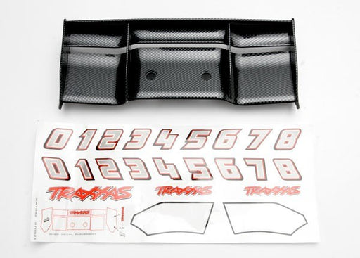 Traxxas 5446G - Wing Revo (Exo-Carbon Finish)/ Decal Sheet (8827973337325)