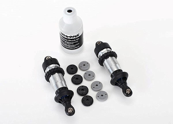 Traxxas 5460 - Shocks Gtr Aluminum (Assembled) (2) (Without Springs) (8827935490285)