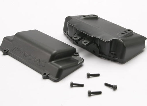 Traxxas 5515X - Battery Box bumper (rear) (includes battery case with bosses for wheelie bar cover and foam pad) (8827973501165)