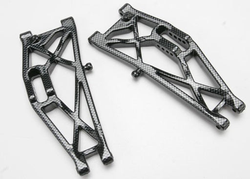 Traxxas 5533G - Suspension Arms Rear (Left & Right) Exo-Carbon Finish - Hobby City NZ