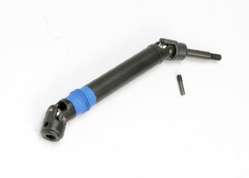 Traxxas 5551 - Driveshaft Assembly (1) Left Or Right (Fully Assembled ready to install)/ M3/12.5mm yoke pin (1) (8827937620205)