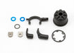 Traxxas 5681 - Carrier differential (heavy duty)/ differential fork/ linkage arms (front & rear) (8827940995309)