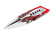 Traxxas 5718R HULL SPARTAN REDX (8828023275757)